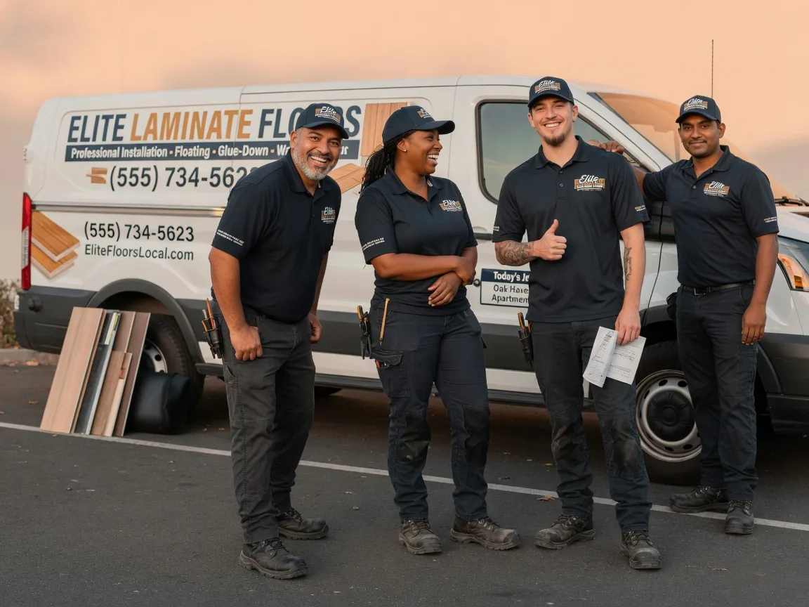 Laminate flooring installation company in Rock Falls, IA